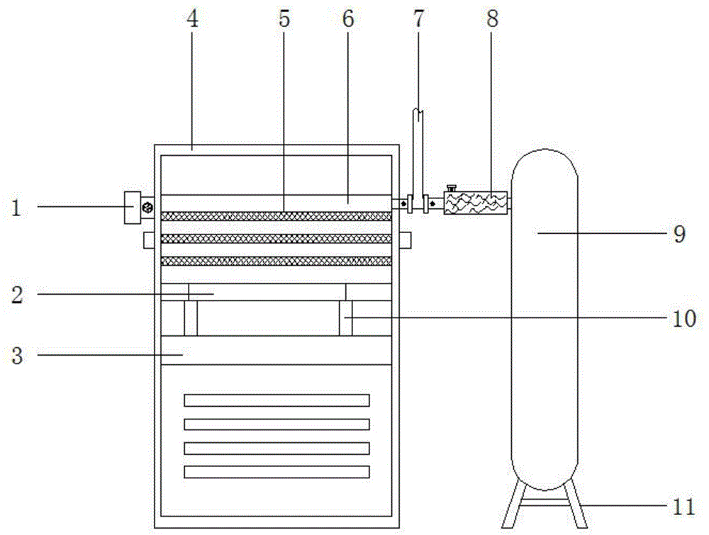 一种电解法次氯酸钠发生器降温装置的制作方法