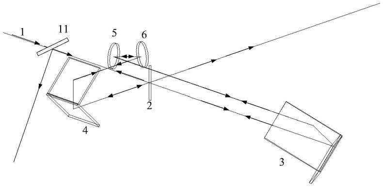 一种宽谱段共光路3-D角镜消零干涉仪的制作方法