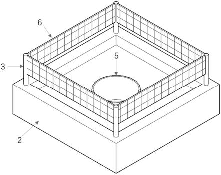 一种自升高式方形格状沙障的制作方法
