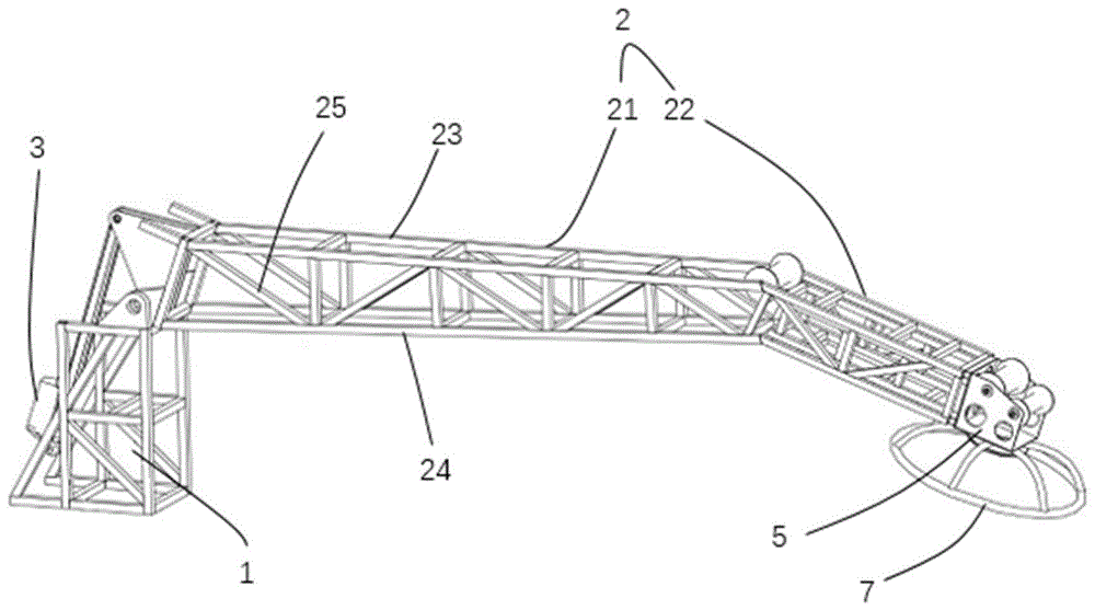 系留气球锚泊设施鼻塔结构的制作方法