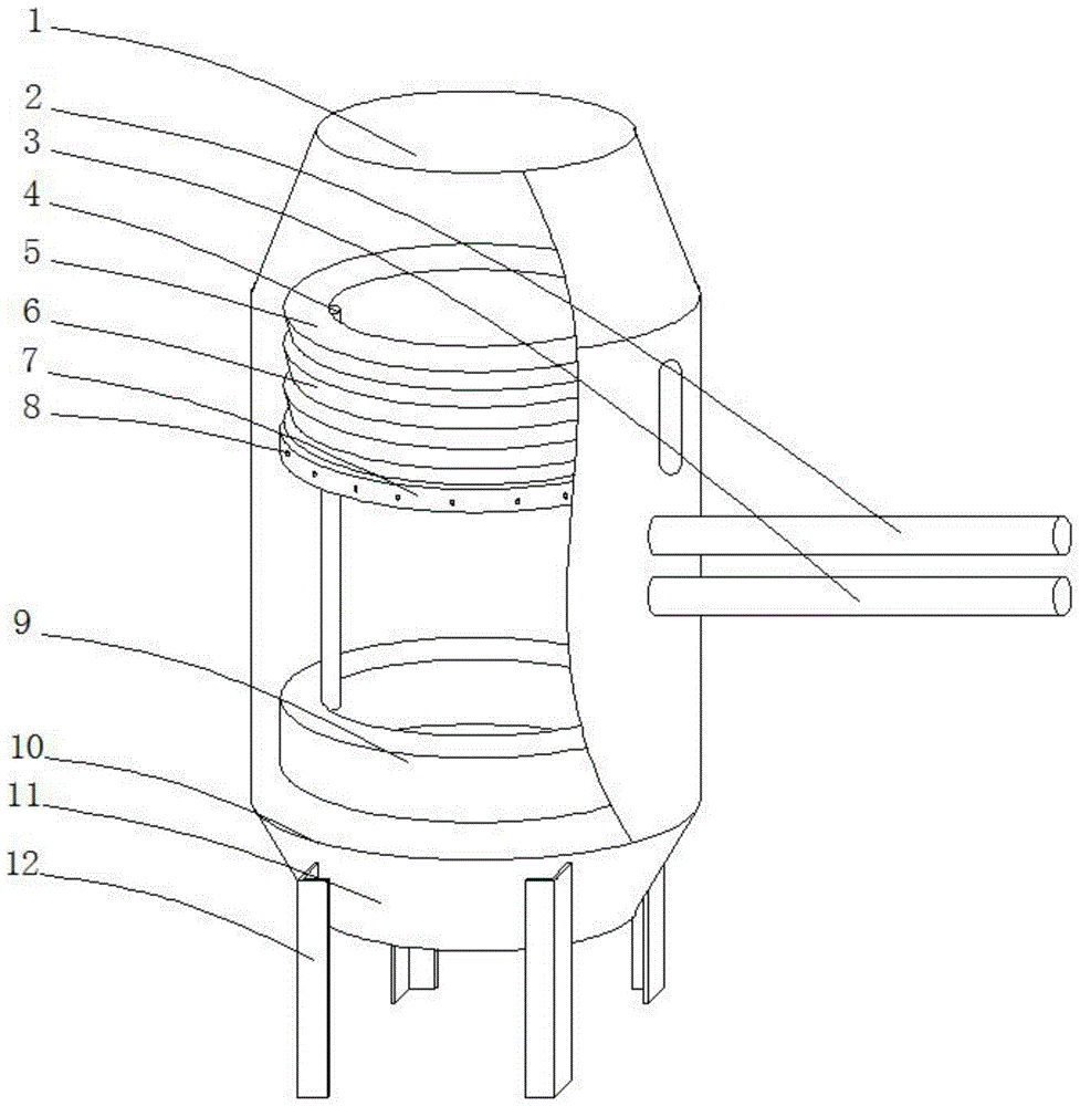 一种锅炉内部承压装置的制作方法