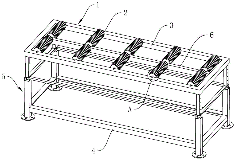 一种板材开槽设备的可升降支撑组件的制作方法