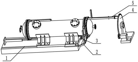 混合床离子交换器的自动装钉装置的制作方法