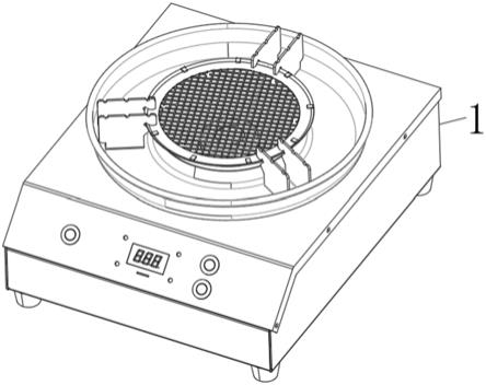 一种具有耐高温压火片的灶头的制作方法