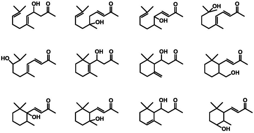 一种香气可控的β-紫罗兰酮及其制备方法与流程