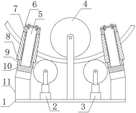 一种用于自动化钢板卷制成型的卷板机锥体卷板装置的制作方法
