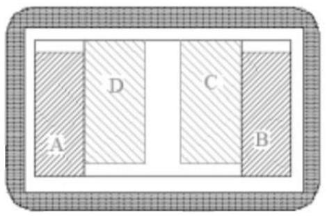 一种单通道LCC4双发光管光电耦合器封装结构的制作方法