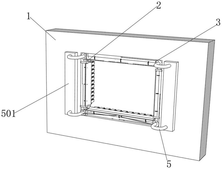 一种可周转的装配式建筑铝合金窗框保护装置的制作方法