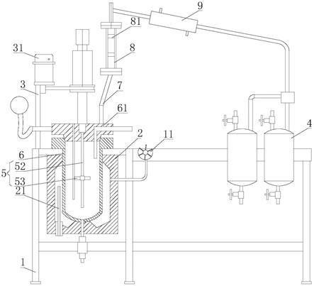 一种硅烷偶联剂生产用含水乙二胺分离装置的制作方法