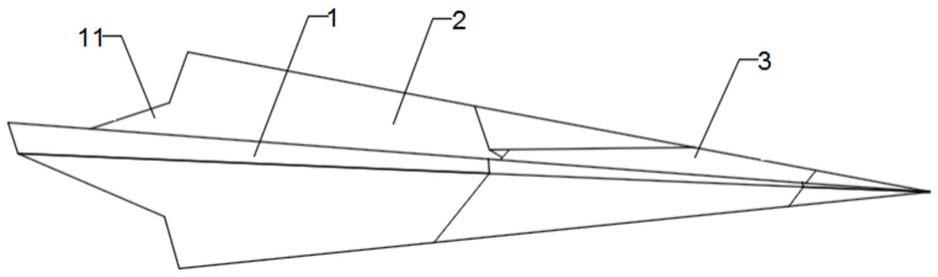 一种适用于直线竞技的纸飞机的制作方法