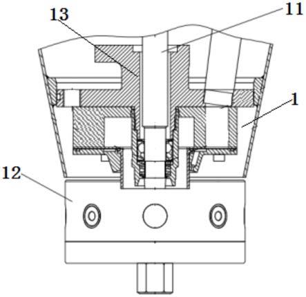 一种旋转雾化器的自润滑扶正装置的制作方法