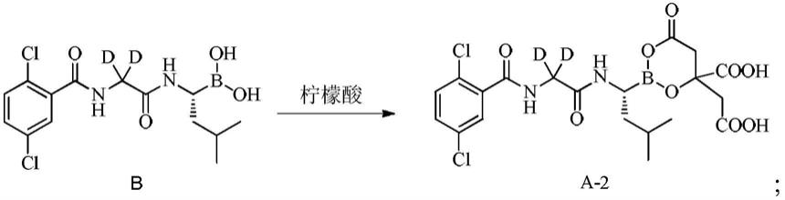 一种取代的硼酸酯化合物的制备方法及其晶型与流程