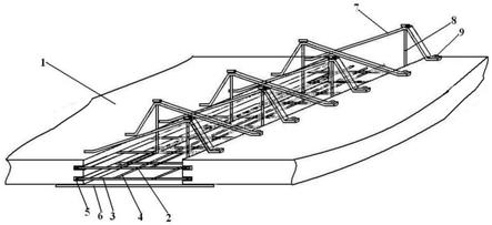 一种装配式叠合楼板后浇带支模系统的制作方法