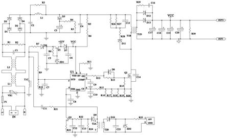 一种调光电路、PCB板及调光电源的制作方法