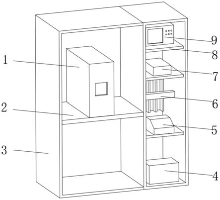 一种综合管廊ACU控制柜UPS在线监测装置的制作方法