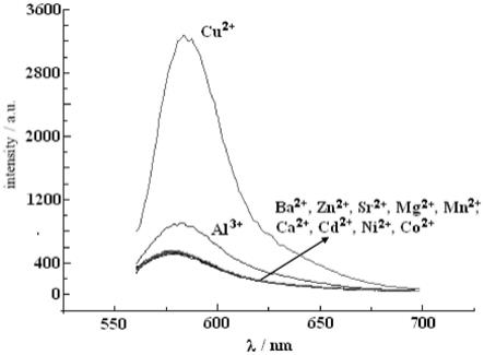 一种糠偶酰缩罗丹明B酰腙及其制备方法、应用与流程