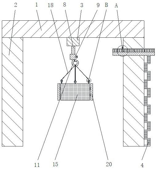 一种应用于水利水电工程的安全型防碰撞起吊装置的制作方法