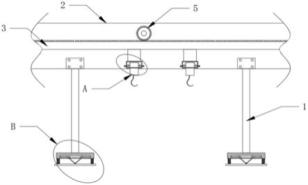 一种悬挂输送线回转机构的制作方法