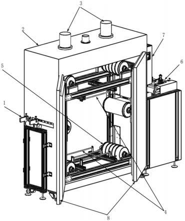 一种高容量长度丝印钢带烘干机的制作方法