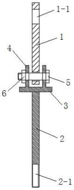 一种蜂窝式电捕焦油器的上吊架拉杆的制作方法