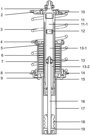 一种倒置单筒式圆筒直线电机主动悬架作动器的制作方法