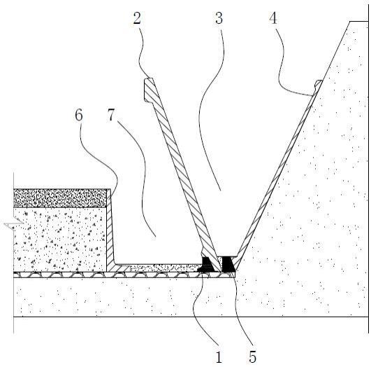 截流板支座、截流沟及组合式边沟的制作方法