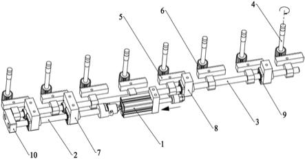 一种微电机转子绕线机的工位切换结构的制作方法
