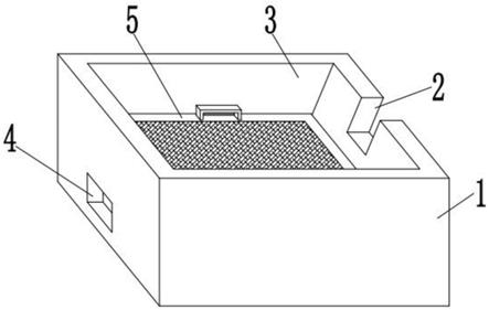 一种熔铝炉单室铝水过滤箱结构的制作方法