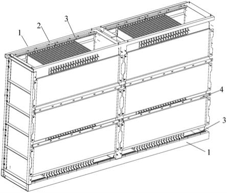 一种平板膜盒的固定结构的制作方法