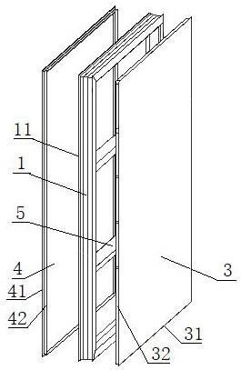 用于除湿机组空调箱体结构刚性增强加固岩棉保温板的制作方法