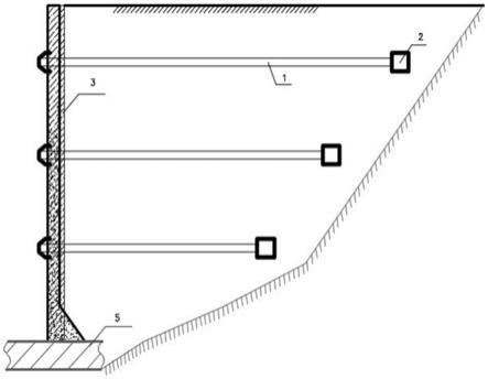 一种用于回填高边坡的锚拉板对拉结构组件的制作方法