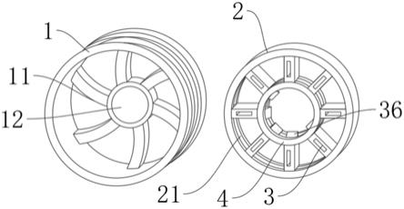 一种便于替换装饰盖的汽车轮毂的制作方法