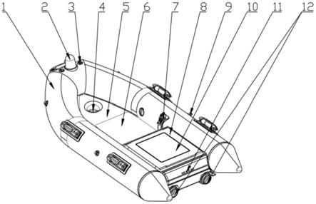 便携式可折叠自动充气遥控救生舟的制作方法