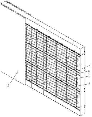 建筑墙体盘管系统的制作方法