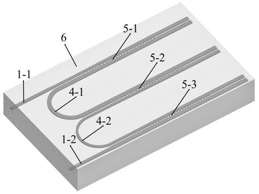 一种级联式啁啾光栅辅助反向耦合器型光色散延时线的制作方法