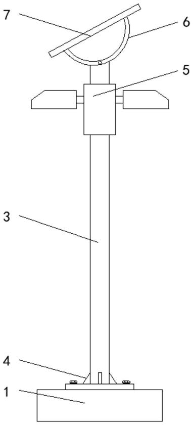 一种一体化稳定防风型庭院灯灯杆的制作方法