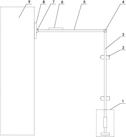 一种用于桥梁工程的墩柱工程垂直度测量装置的制作方法
