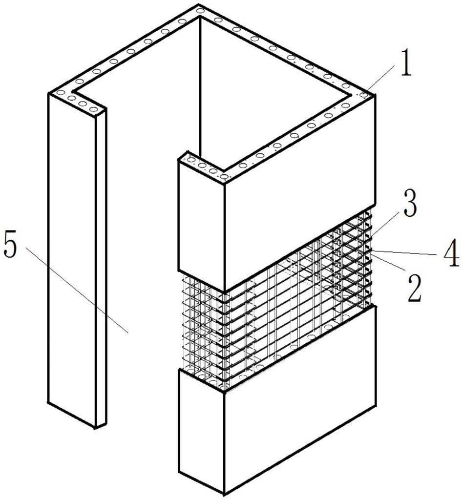 积木式拼接电梯井道的制作方法