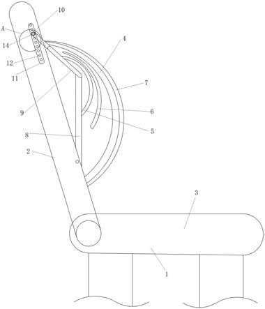 一种椅背弧度可调节的座椅的制作方法