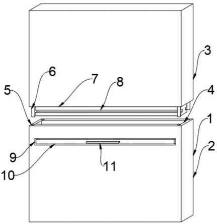 一种恒温恒湿箱密封板固定结构的制作方法
