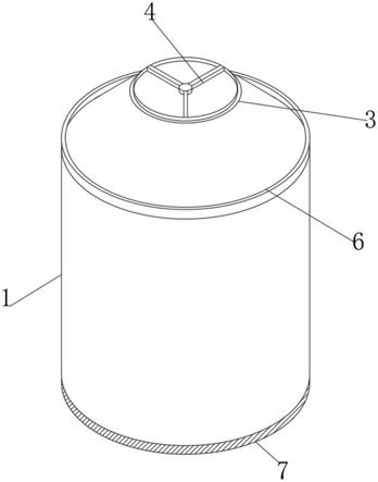 一种大型存放液体化工原料的防腐塑料吨桶的制作方法