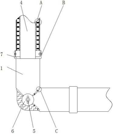 直角式高压金属软管的制作方法