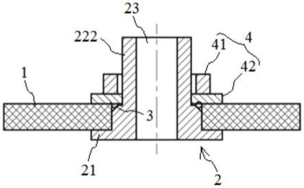 一种复合材料构件的密封连接结构的制作方法