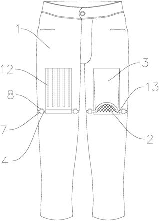 一种弹性塑形男士针织运动长裤的制作方法