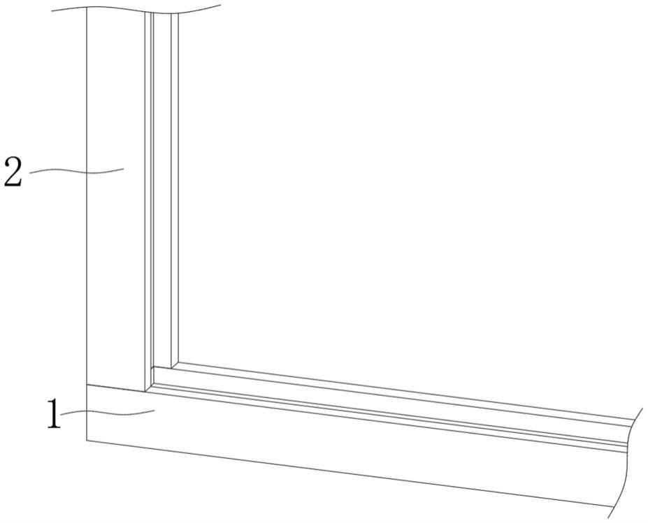 一种PVC门窗塑钢型材边角连接结构的制作方法