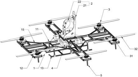 一种桁架式六旋翼载人飞行器的制作方法