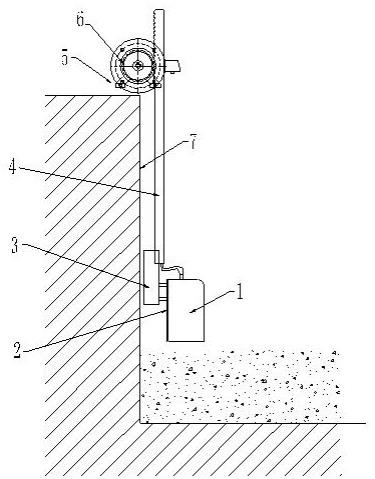水流探测器固定装置的制作方法