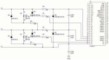 一种基于BMS的电池电压采集均衡电路及系统的制作方法