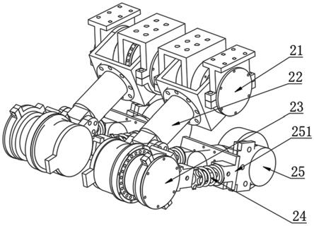 一种用于无人变胞车的轮足式折叠腿的制作方法