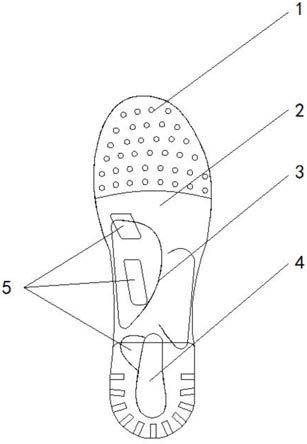 一种可调整平衡结构设计的鞋垫的制作方法